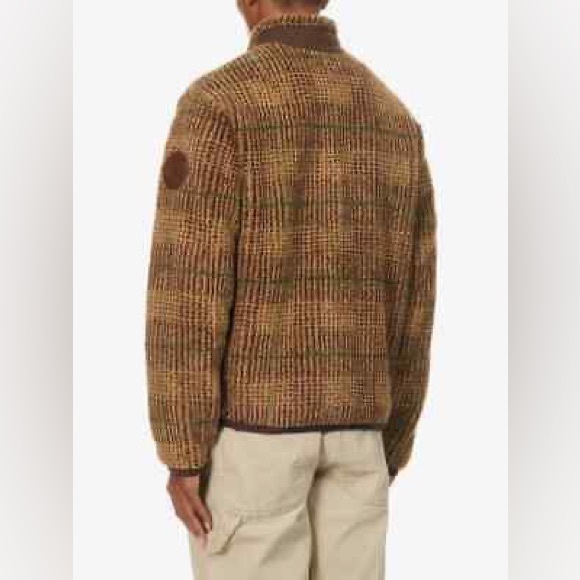 Ralph Lauren Men's Glen Plaid Pile Fleece Jacquard Jacket- Size : XL - Picture 13 of 13